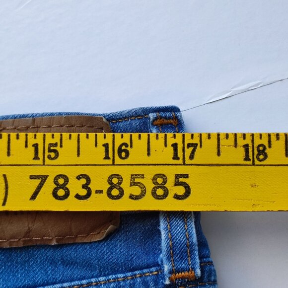 Signature by Levi Strauss jeans men's size W34/L30 denim blue slim straight - Picture 14 of 16